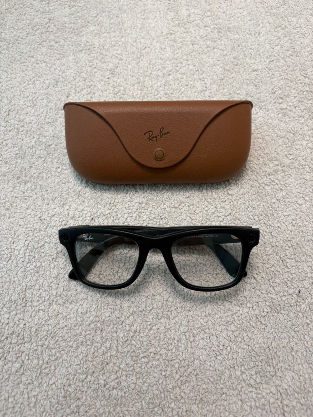 Ray-Ban Meta Wayfarer Gen 2 Smart Glasses Matte Black Transitions